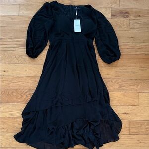 Ever Pretty Black High Low Dress